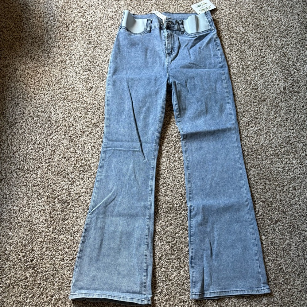 Women's Blue Jeans - Maternity